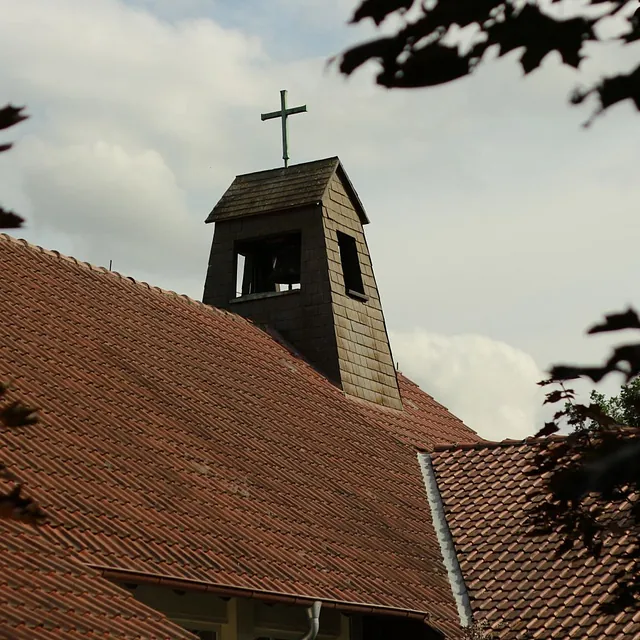 Foto vom Kirchturm in Bierde
