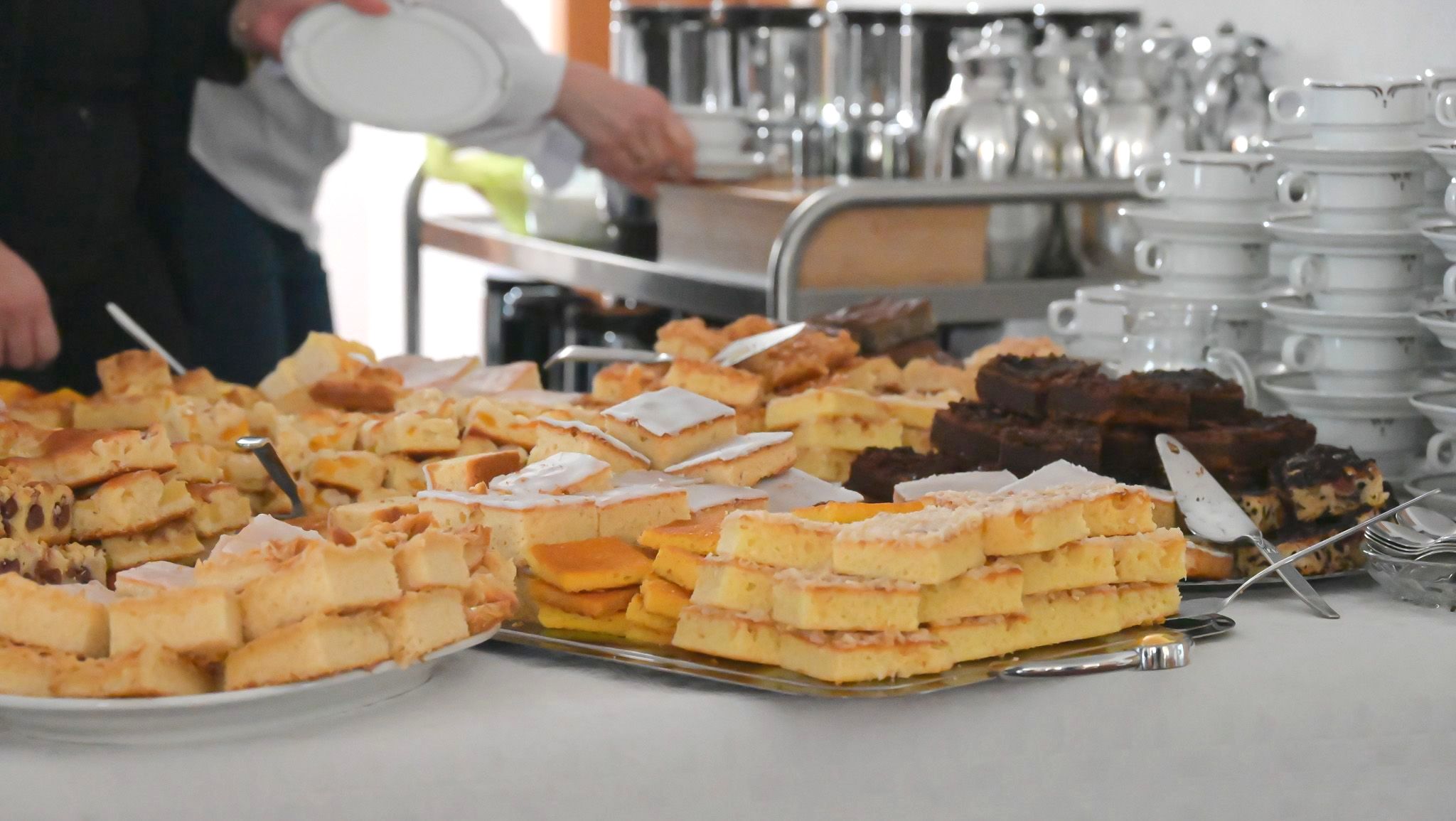 Kaffee- und Kuchenbuffet